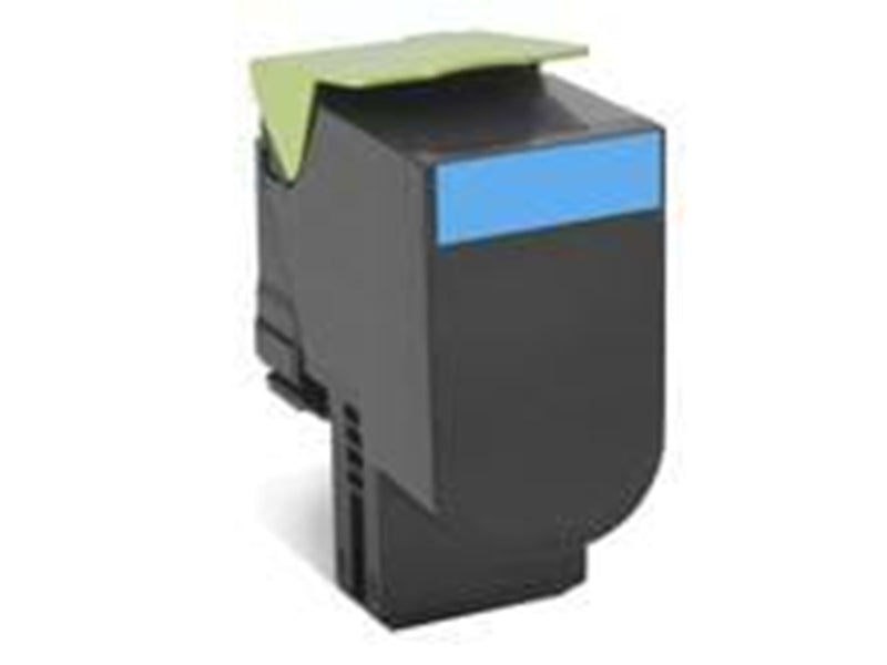 Lexmark 70C2HCE Cyan Toner - Tonerpatrone Cyan