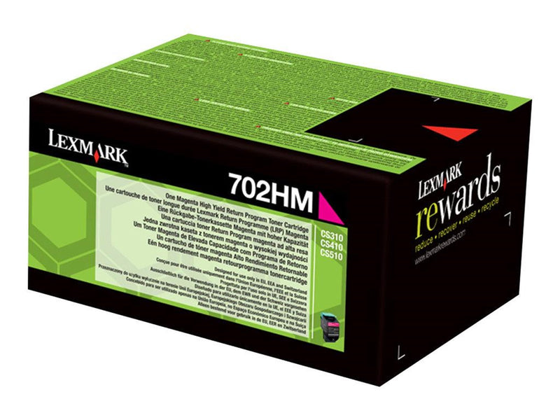 Lexmark 70C2HM0 / 702HM Magenta Return Program Toner