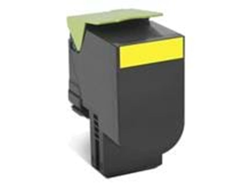 Lexmark 70C2HYE Yellow Toner - Tonerpatrone / Tonersammler Gelb