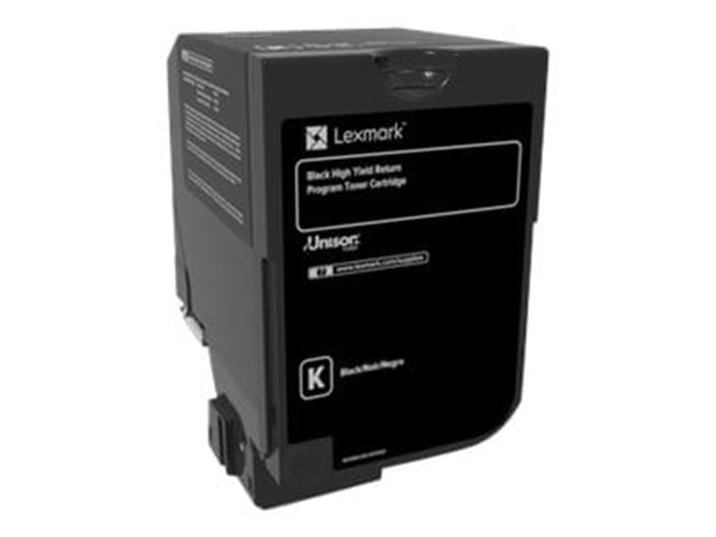 Lexmark 74C2HK0 - Black laser toner