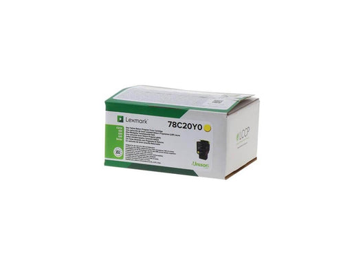 Lexmark 78C20Y0 return-toner cartridge yellow