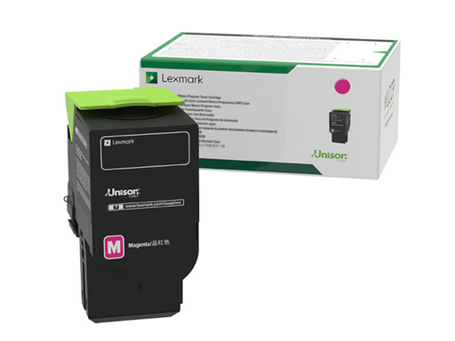 Lexmark 78C2XM0 High Capacity Return Program Toner Magenta
