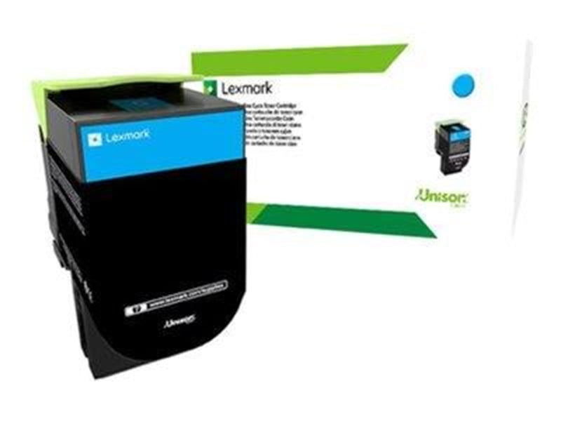 Lexmark 80C2HCE / Cyan Toner