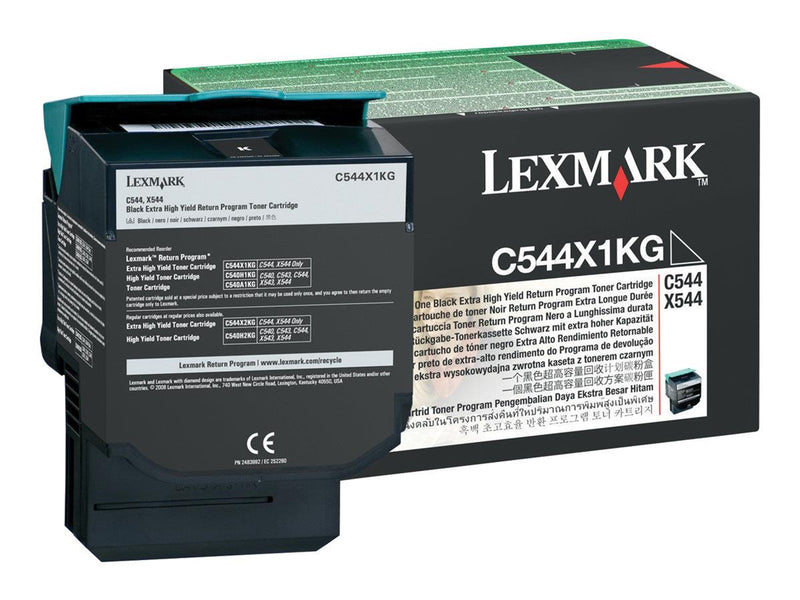 Lexmark C544X1KG Toner Black - Tonerpatrone Schwarz