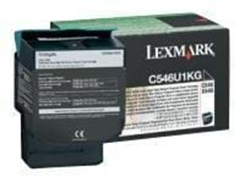 Lexmark C546U1KG Toner Black - Tonerpatrone Schwarz