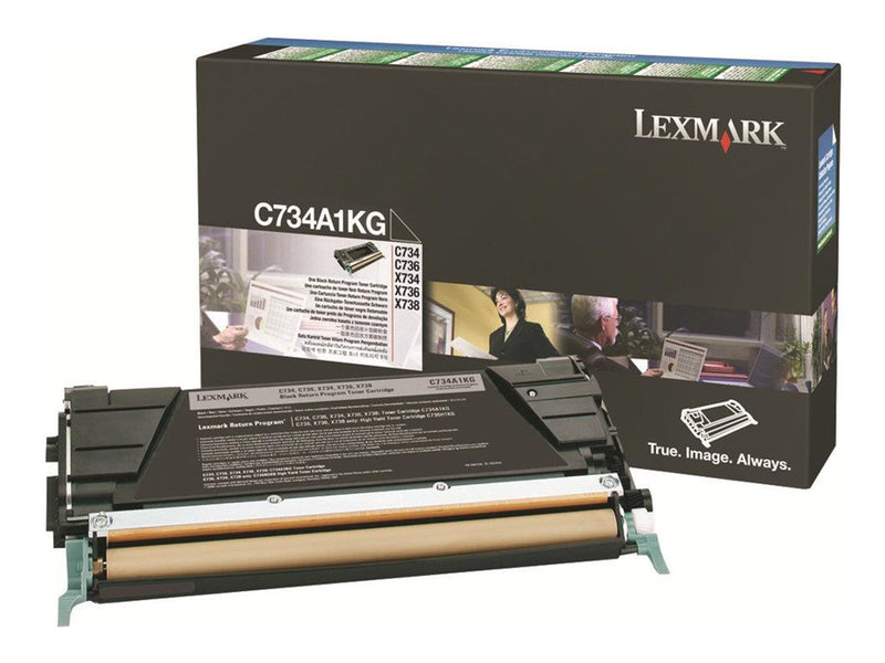 Lexmark C734A1KG Black Toner - Tonerpatrone Schwarz