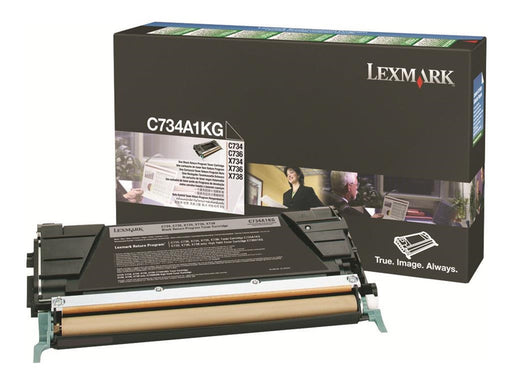 Lexmark C734A1KG Black Toner - Tonerpatrone Schwarz