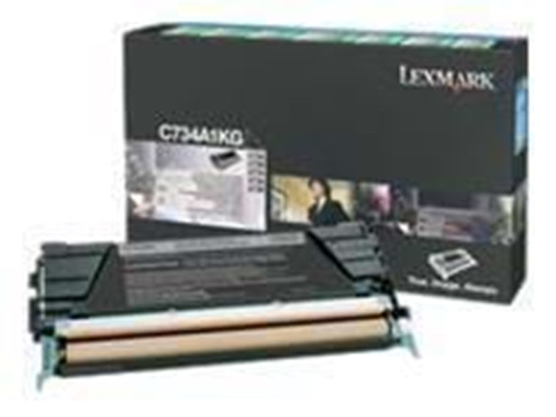 Lexmark C736H1KG Toner Black - Tonerpatrone Schwarz