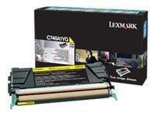 Lexmark C746A1YG Yellow - Tonerpatrone Gelb