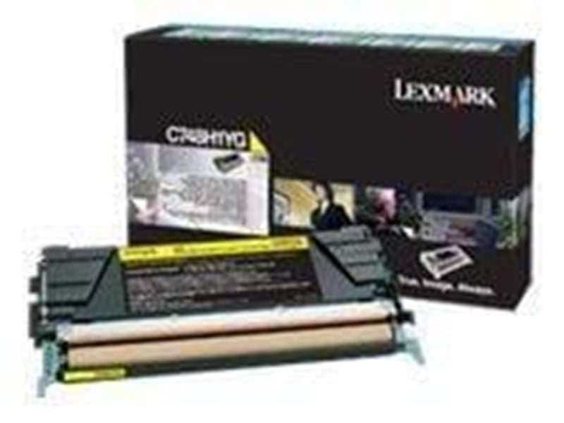 Lexmark C748H1YG Yellow - Tonerpatrone Gelb