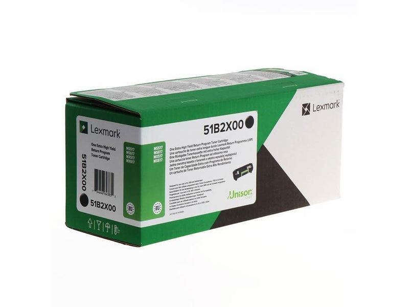 Lexmark - Extra High Yield - black - original - toner cartridge - LCCP LRP