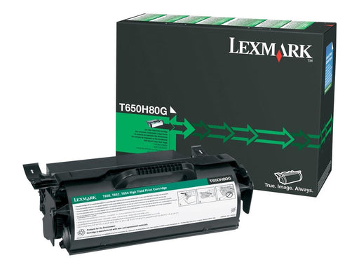 Lexmark T650H80G / High Capacity Black Toner - Tonerpatrone Schwarz