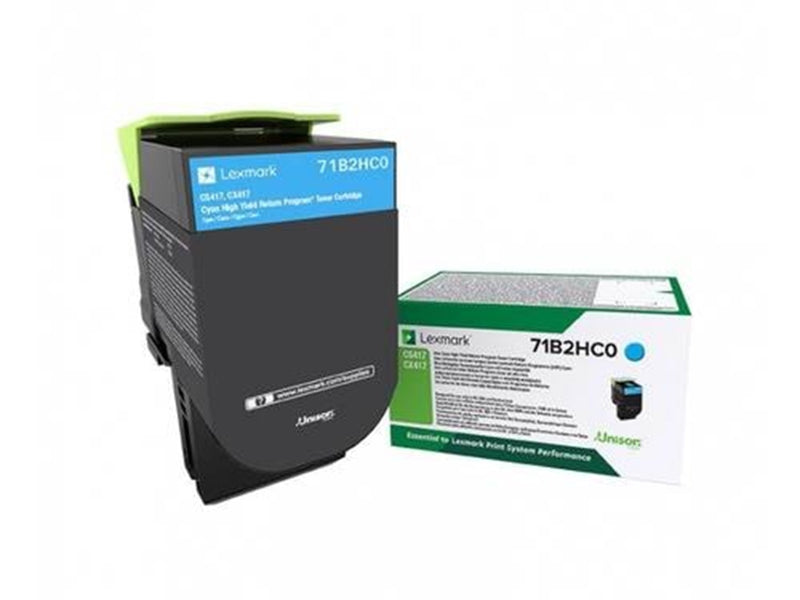Lexmark X417 - High Yield - Cyan Toner