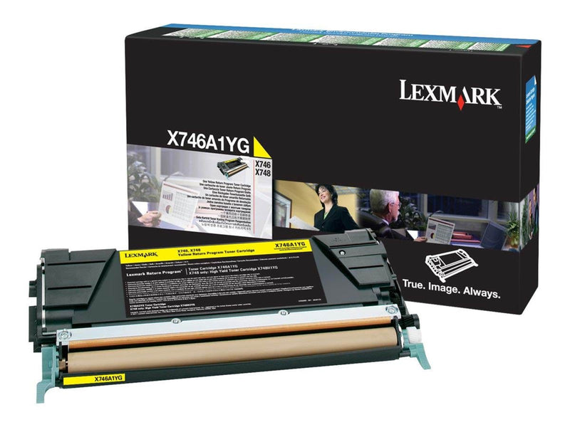 Lexmark X746A1YG- Yellow toner - Tonerpatrone Gelb