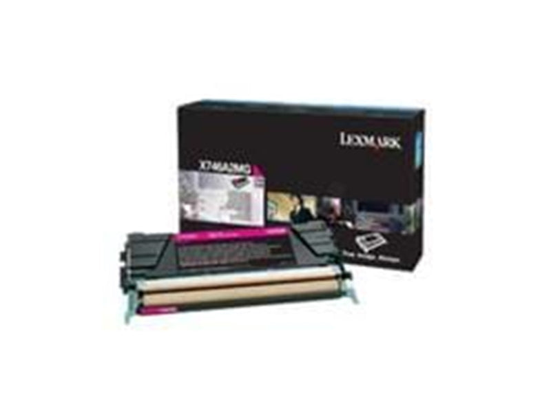 Lexmark X746A3MG - Tonerpatrone Magenta