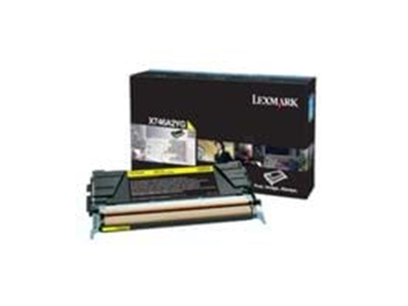 Lexmark X746A3YG Yellow - Tonerpatrone Gelb