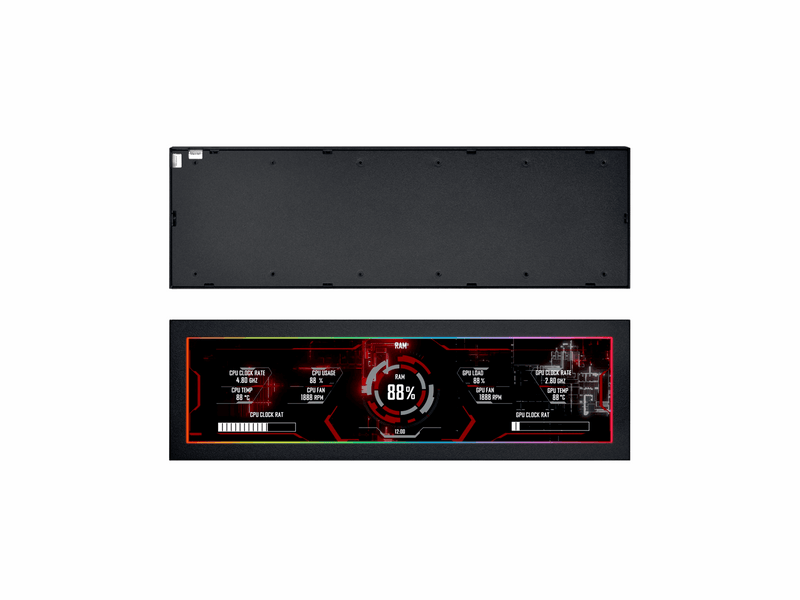 Lian Li 8.8" Universal Screen Black
