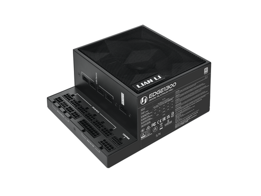 Lian Li EDGE 1300 BLACK Netzteile - 1300 Watt - 120 mm - ATX 3.1 - 80 Plus Platinium