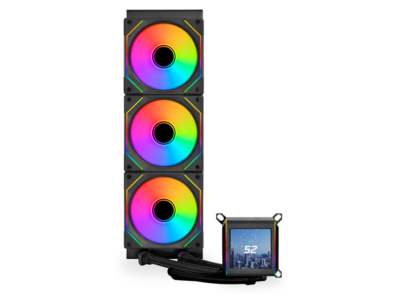Lian Li GA II LCD SL infinity Black - CPU-Wasserkühlung - Max 30 dBA