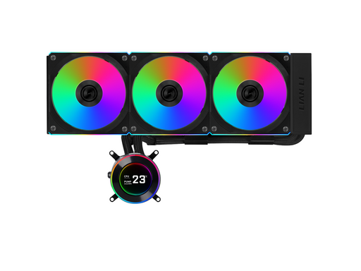 Lian Li Hydroshift II LCD-C 360CL Black - CPU-Wasserkühlung - Max 28 dBA