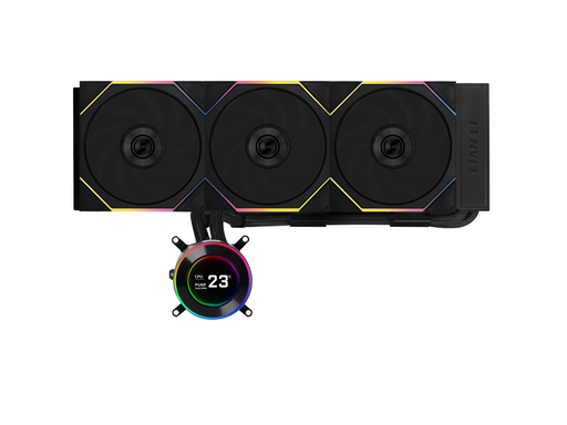 Lian Li Hydroshift II LCD-C 360TL Wireless Black - CPU-Wasserkühlung - Max 28 dBA