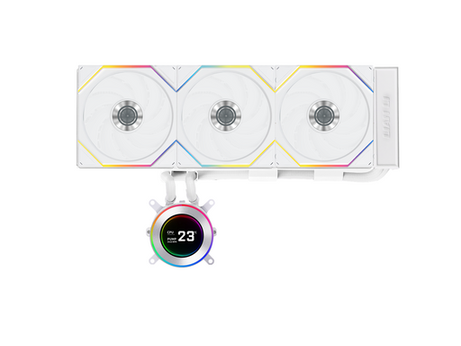 Lian Li Hydroshift II LCD-C 360TL Wireless White - CPU-Wasserkühlung - Max 28 dBA