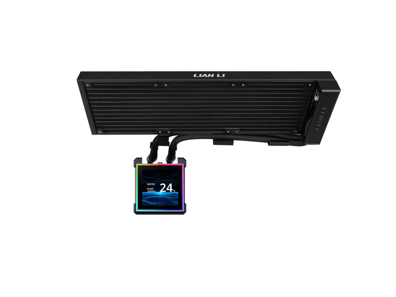 Lian Li Hydroshift II LCD-S 360N fanless - CPU-Wasserkühlung - Max 28 dBA