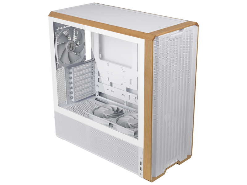 Lian Li Lancool 217 - White - Gehäuse - Miditower - Weiß