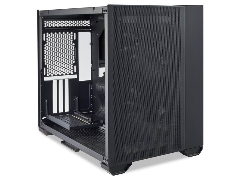 Lian Li O11 Air Mini - Black - Gehäuse - Miditower - Schwarz