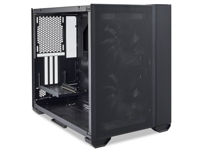 Lian Li O11 Air Mini - Black - Gehäuse - Miditower - Schwarz