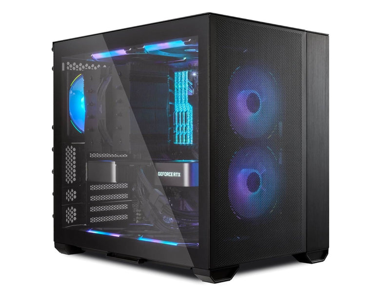 Lian Li O11 Air Mini - Black - Gehäuse - Miditower - Schwarz