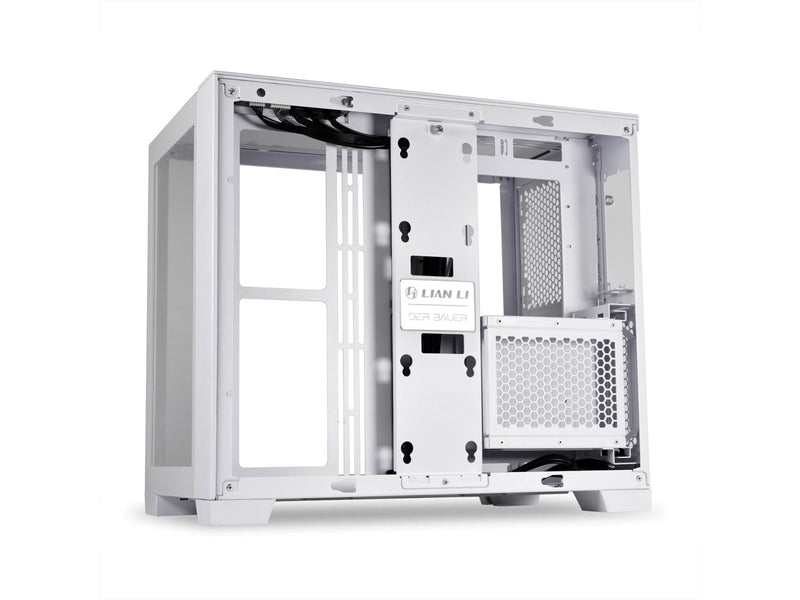 Lian Li O11 Dynamic Mini - Snow Edition - Gehäuse - Miditower - Weiß