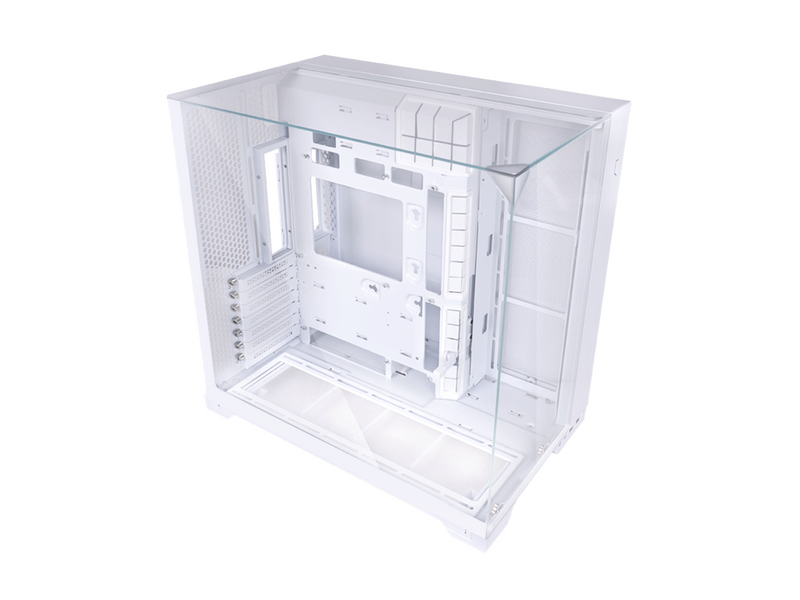 Lian Li O11 Vision Compact White - Gehäuse - Miditower - Weiß