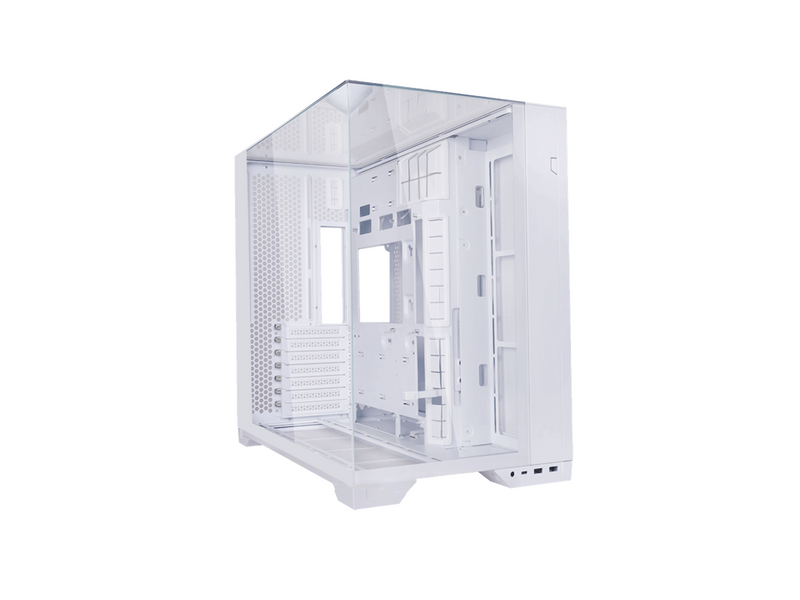 Lian Li O11 Vision Compact White - Gehäuse - Miditower - Weiß