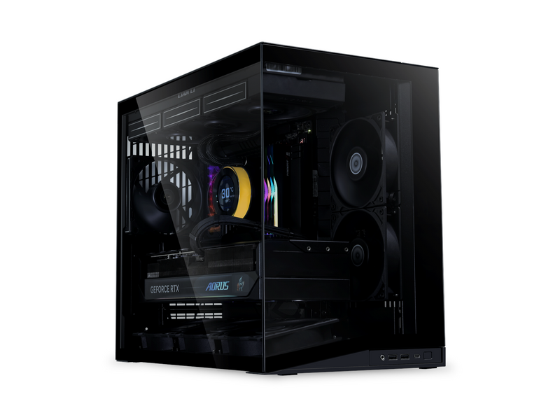 Lian Li O11D Mini V2 Flow black - Gehäuse - Miditower - Schwarz
