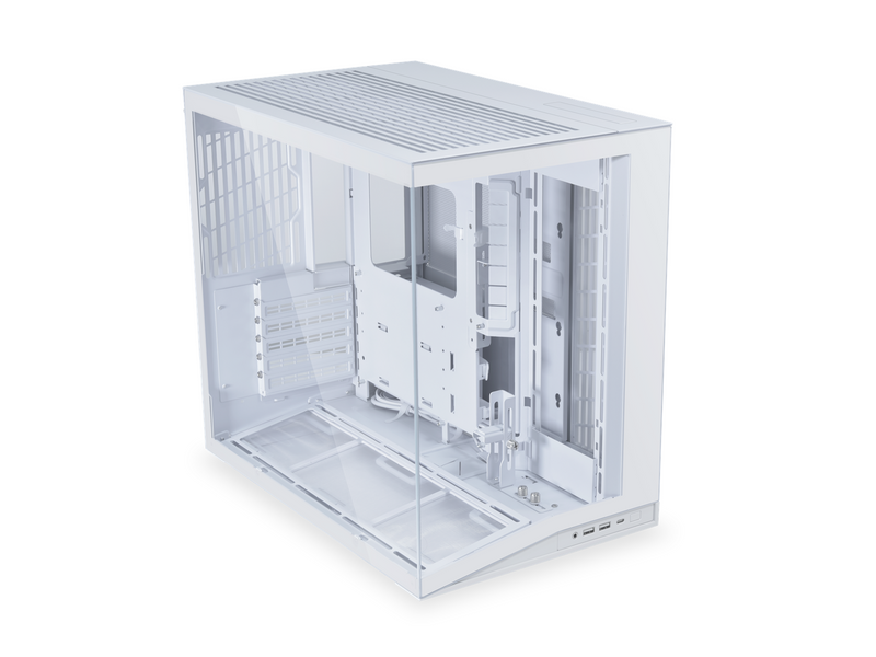 Lian Li O11D Mini V2 White - Gehäuse - Miditower - Weiß