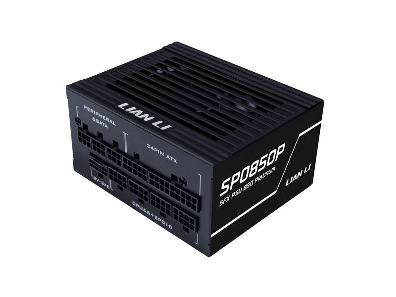 Lian Li SP850P SFX (Black) Netzteile - 850 Watt - 92 mm - ATX 3.1 - 80 Plus Platinium