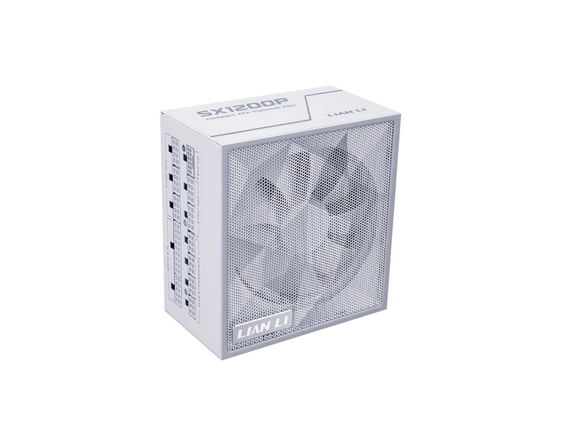 Lian Li SX1200P (White) Netzteile - 1200 Watt - 120 mm - ATX 3.1 - 80 Plus Platinium