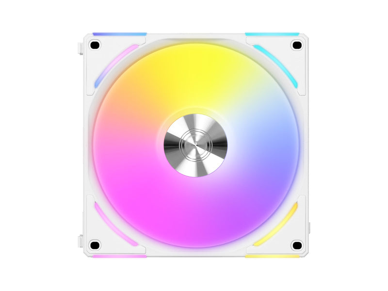 Lian Li UNI FAN AL140 V2 - Gehäuselüfter - 140mm - Weiß mit RGB LED - 27 dBA