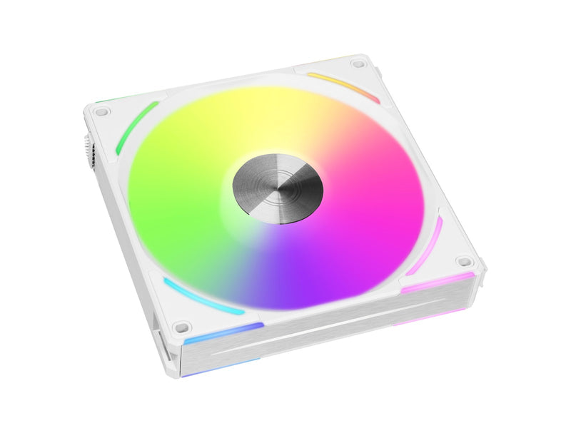Lian Li UNI FAN AL140 V2 - Gehäuselüfter - 140mm - Weiß mit RGB LED - 27 dBA