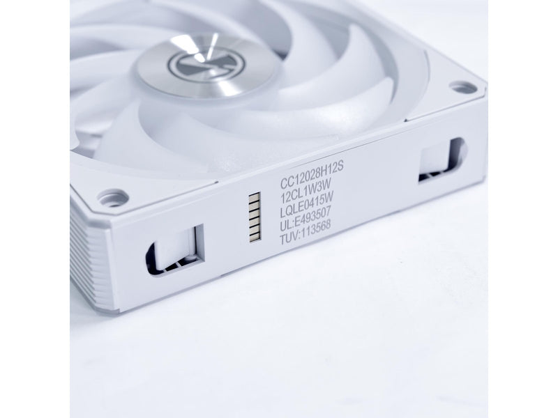 Lian Li UNI FAN CL Wireless - Gehäuselüfter - 120mm - Weiß mit RGB LED - 30 dBA