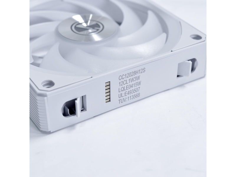 Lian Li UNI FAN CL Wireless - Gehäuselüfter - 120mm - Weiß mit RGB LED - 30 dBA
