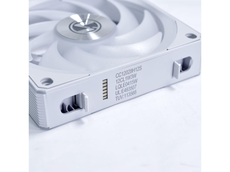 Lian Li UNI FAN CL Wireless - Gehäuselüfter - 120mm - Weiß mit RGB LED - 30 dBA