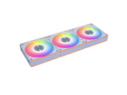 Lian Li UNI FAN CL Wireless Reverse (3-Pack) - Gehäuselüfter - 120mm - Weiß mit RGB LED - 31 dBA