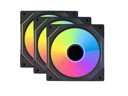 Lian Li UNI FAN SL-INF (3-pack) - Gehäuselüfter - 120mm - Schwarz mit RGB LED - 29 dBA