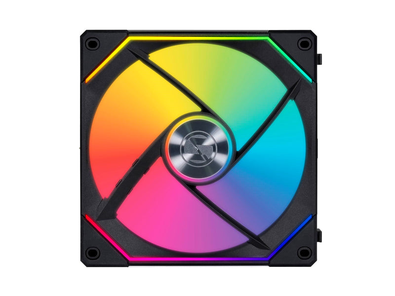Lian Li UNI FAN SL-INF - Gehäuselüfter - 140mm - Schwarz mit RGB LED - 28 dBA