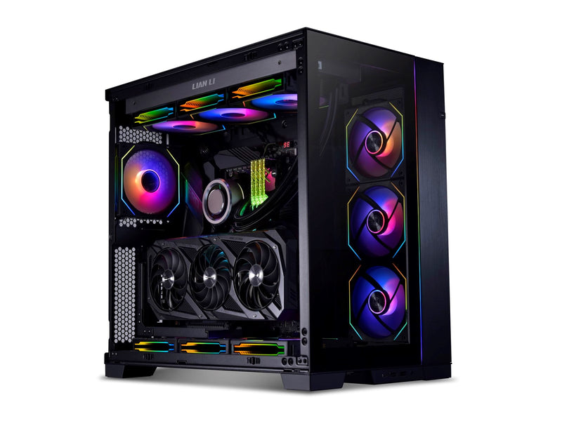 Lian Li UNI FAN SL-INF Reverse - Gehäuselüfter - 120mm - Schwarz mit RGB LED - 32 dBA