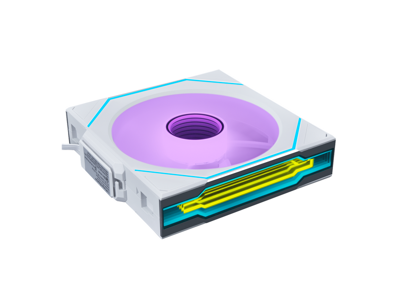 Lian Li UNI FAN SL-INFINITY Wireless - Gehäuselüfter - 120mm - Weiß mit RGB LED - 30 dBA