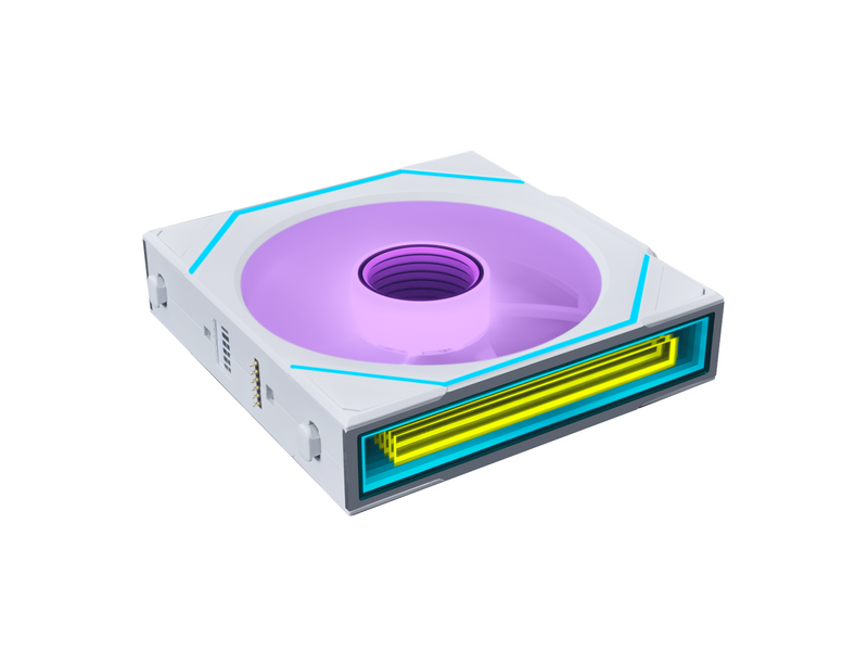 Lian Li UNI FAN SL-INFINITY Wireless - Gehäuselüfter - 120mm - Weiß mit RGB LED - 30 dBA