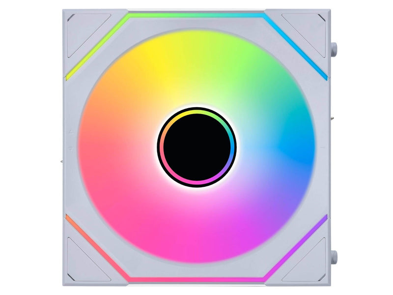 Lian Li UNI FAN SL-INFINITY Wireless Reverse - Gehäuselüfter - 120mm - Weiß mit RGB LED - 32 dBA